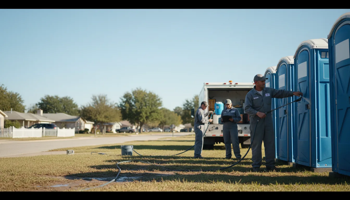 Long-Term Portable Toilet Rental in Crawfordville, GA near me